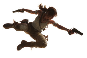 Lara Croft Diving Vinyl Car Decal Sticker – Waterproof & UV-Resistant 5.97333333333333