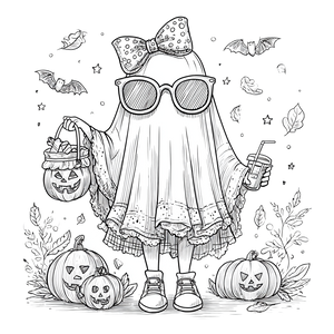 Cute Halloween Ghost V11 Vinyl Car Decal Sticker – Waterproof & UV-Resistant 6.826666666666667"
