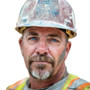 Construction Worker V24 Vinyl Car Decal Sticker – Waterproof & UV-Resistant 3.4133333333333336"