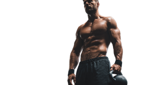 Modern Strongman Workout Vinyl Car Decal Sticker – Waterproof & UV-Resistant 2.72"