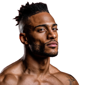 Gorgeous Bodybuilder Portrait Vinyl Car Decal Sticker – Waterproof & UV-Resistant 3.4133333333333336"