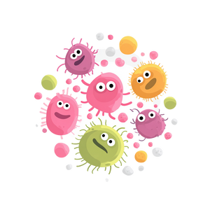 Bacteria Mutants Vinyl Car Decal Sticker – Waterproof & UV-Resistant 3.4133333333333336"