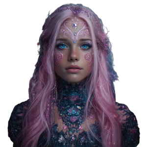 Magical Fantasy Portrait Vinyl Car Decal Sticker – Waterproof & UV-Resistant 3.4133333333333336"