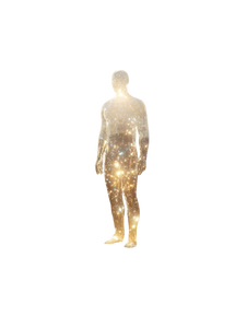 Glowing Glass Person Vinyl Car Decal Sticker – Waterproof & UV-Resistant 4.1066666666666665"