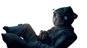 Astronaut In Capsule Vinyl Car Decal Sticker – Waterproof & UV-Resistant 5.4