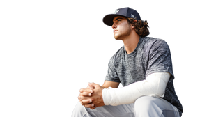 Injured Baseball Pitcher Vinyl Car Decal Sticker – Waterproof & UV-Resistant 2.72"