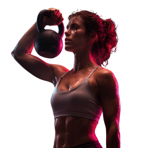 Powerful Kettlebell Lift Vinyl Car Decal Sticker – Waterproof & UV-Resistant 3.4133333333333336"