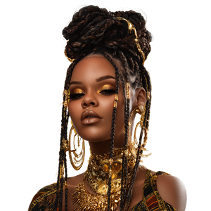 Glamorous African Girl Vinyl Car Decal Sticker – Waterproof & UV-Resistant 3.4133333333333336" Glamorous African Girl Vinyl Car Decal Sticker – Waterproof & UV-Resistant 3.4133333333333336"