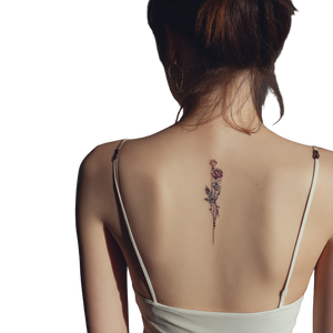 Tattooed Woman V5 Vinyl Car Decal Sticker – Waterproof & UV-Resistant 3.4133333333333336"