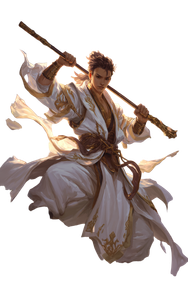 Martial Monk Fight Vinyl Car Decal Sticker – Waterproof & UV-Resistant 9.17333333333333