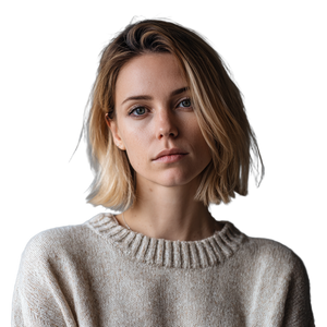 Cinematic Portrait Woman V10 Vinyl Car Decal Sticker – Waterproof & UV-Resistant 3.4133333333333336"