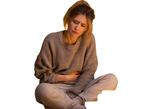 Sick Woman Resting V2 Vinyl Car Decal Sticker – Waterproof & UV-Resistant 3.0933333333333333"