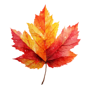 Autumn Leaf Art Vinyl Car Decal Sticker – Waterproof & UV-Resistant 6.826666666666667"