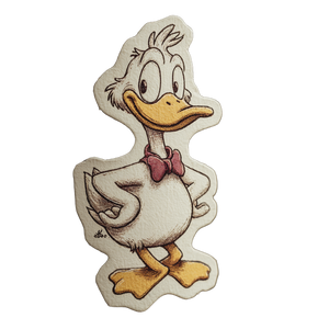 Duck With Sticker Vinyl Car Decal Sticker – Waterproof & UV-Resistant 3.4133333333333336" Duck With Sticker Vinyl Car Decal Sticker – Waterproof & UV-Resistant 3.4133333333333336"