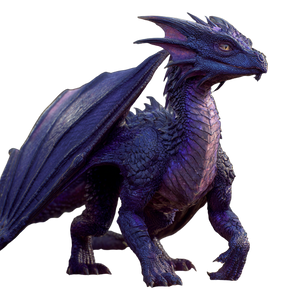Mystical Indigo Dragon Vinyl Car Decal Sticker – Waterproof & UV-Resistant 6.826666666666667"