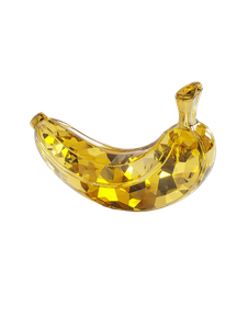 Dark Yellow Banana Vinyl Car Decal Sticker – Waterproof & UV-Resistant 8.213333333333333"