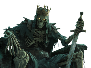 Undead King V8 Vinyl Car Decal Sticker – Waterproof & UV-Resistant 6.1866666666666665"