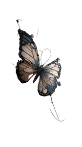 Rebirth Butterfly Tattoo Vinyl Car Decal Sticker – Waterproof & UV-Resistant 4.8533333333333335"