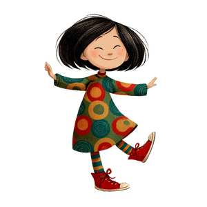 Joyful Cartoon Girl V4 Vinyl Car Decal Sticker – Waterproof & UV-Resistant 3.4133333333333336" Joyful Cartoon Girl V4 Vinyl Car Decal Sticker – Waterproof & UV-Resistant 3.4133333333333336"