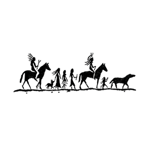 Ledger Art Family Vinyl Car Decal Sticker – Waterproof & UV-Resistant 3.4133333333333336"