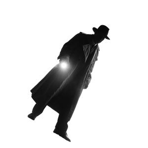 Noir Detective Scene V12 Vinyl Car Decal Sticker – Waterproof & UV-Resistant 3.4133333333333336"