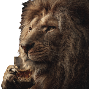 Whiskey Lion Vinyl Car Decal Sticker – Waterproof & UV-Resistant 3.4133333333333336"