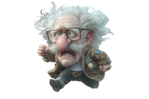 Funny Grandpa Policeman Vinyl Car Decal Sticker – Waterproof & UV-Resistant 2.986666666666667"