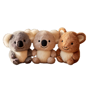 Plush Toy Trio Vinyl Car Decal Sticker – Waterproof & UV-Resistant 3.4133333333333336"