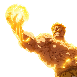 Escanor'S Cruel Sun Vinyl Car Decal Sticker – Waterproof & UV-Resistant 6.826666666666667"