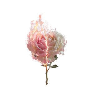 Cracked Flaming Rose Vinyl Car Decal Sticker – Waterproof & UV-Resistant 6.826666666666667" Cracked Flaming Rose Vinyl Car Decal Sticker – Waterproof & UV-Resistant 6.826666666666667"