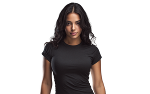 Hispanic Woman Portrait V7 Vinyl Car Decal Sticker – Waterproof & UV-Resistant 2.8