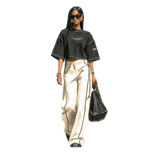Runway Model Sketch Vinyl Car Decal Sticker – Waterproof & UV-Resistant 6.826666666666667"