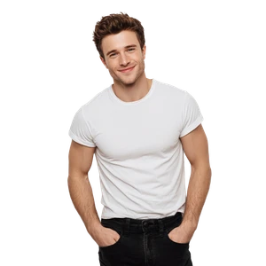 Confident Young Man V68 Vinyl Car Decal Sticker – Waterproof & UV-Resistant 3.4133333333333336"