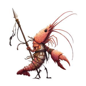 Muscular Prawn V3 Vinyl Car Decal Sticker – Waterproof & UV-Resistant 3.4133333333333336"