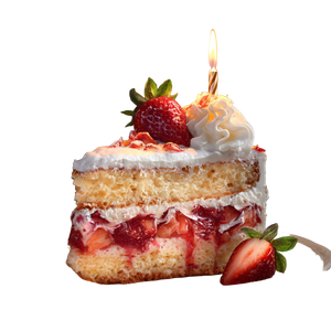 Birthday Cake V3 Vinyl Car Decal Sticker – Waterproof & UV-Resistant 3.4133333333333336"