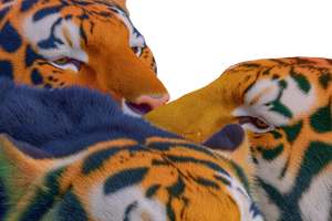 Colorful Tiger Mosaic Vinyl Car Decal Sticker – Waterproof & UV-Resistant 5.97333333333333