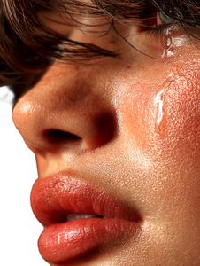 Crying Young Woman V8 Vinyl Car Decal Sticker – Waterproof & UV-Resistant 8.213333333333333"