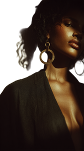 Elegant Earring Close-Up V2 Vinyl Car Decal Sticker – Waterproof & UV-Resistant 9.706666666666667"