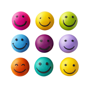 3D Smiley Faces Vinyl Car Decal Sticker – Waterproof & UV-Resistant 3.4133333333333336"