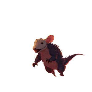 Tiny Tarrasque Vinyl Car Decal Sticker – Waterproof & UV-Resistant 3.4133333333333336"