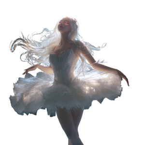 Ethereal Ballet Dancer V2 Vinyl Car Decal Sticker – Waterproof & UV-Resistant 3.4133333333333336"