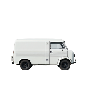 White Van Closeup Vinyl Car Decal Sticker – Waterproof & UV-Resistant 6.826666666666667"