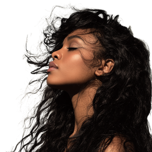 Ebony Model Portrait Vinyl Car Decal Sticker – Waterproof & UV-Resistant 3.4133333333333336"