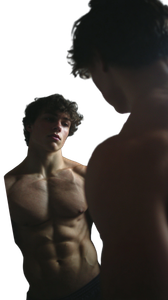 Creepy Muscular Teen Vinyl Car Decal Sticker – Waterproof & UV-Resistant 9.706666666666667"