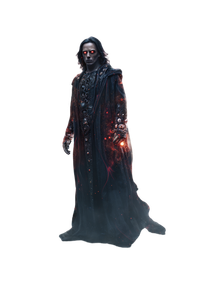 Dark Wizard Hades Vinyl Car Decal Sticker – Waterproof & UV-Resistant 8.96"
