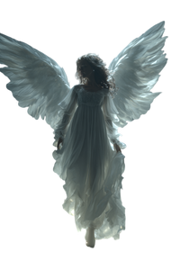 Angelic Woman Descending Vinyl Car Decal Sticker – Waterproof & UV-Resistant 8.96" Angelic Woman Descending Vinyl Car Decal Sticker – Waterproof & UV-Resistant 8.96"