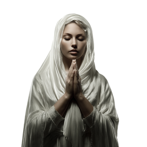 Holy Spiritual Woman Vinyl Car Decal Sticker – Waterproof & UV-Resistant 6.826666666666667" Holy Spiritual Woman Vinyl Car Decal Sticker – Waterproof & UV-Resistant 6.826666666666667"