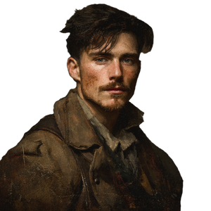 Irish Ww1 Soldier Vinyl Car Decal Sticker – Waterproof & UV-Resistant 3.4133333333333336"