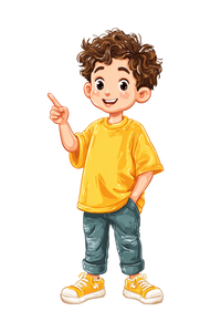 Smiling Boy Vector Vinyl Car Decal Sticker – Waterproof & UV-Resistant 8.96"