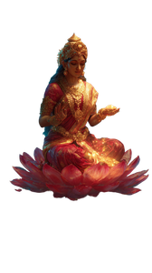 Goddess Lakshmi V7 Vinyl Car Decal Sticker – Waterproof & UV-Resistant 9.706666666666667"